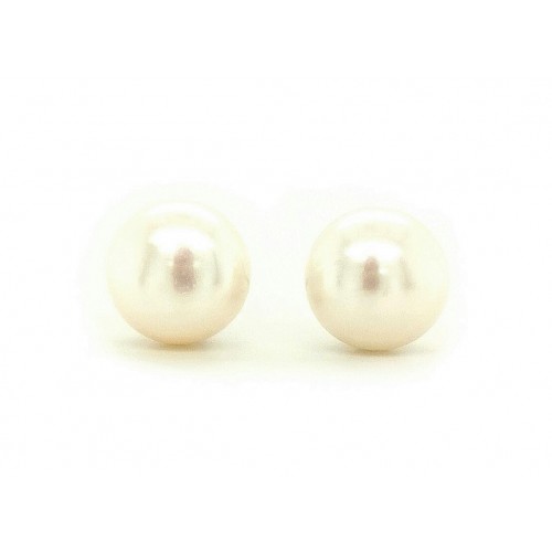 Sidabriniai auskarai su perlais 