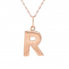 Auksinis pakabukas raidė "R"